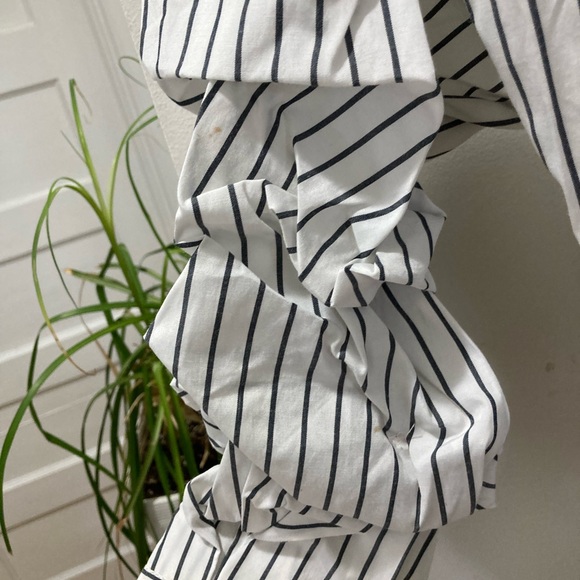 Bluenotes M striped wrap blouse - Picture 3 of 4